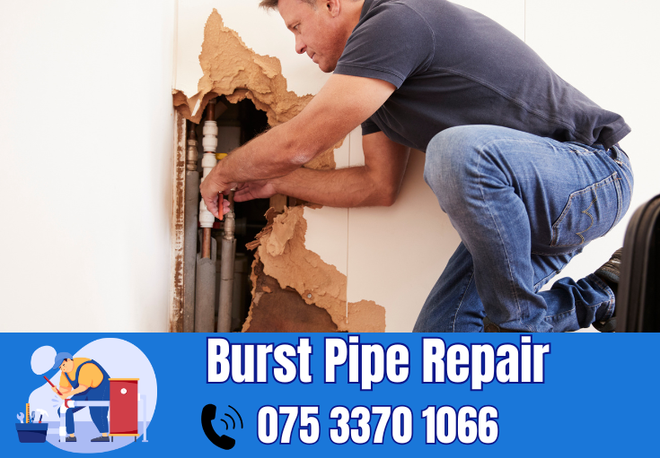burst pipe repair Aylesford